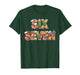 Six Seven Christmas Meme 67 Funny Holiday Men Women Kid Boys T-Shirt