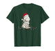 Funny Bunny Christmas Graphics Animal Lights Lover T-Shirt