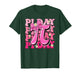 Happy Pi Day 3.14 Pink Coquette Bow Math Nerd Women Girls T-Shirt