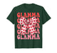 Coquette Bow Glamma Name Aesthetic Women Mothers Day Design T-Shirt