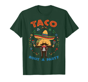 Taco Bout A Party Funny Mexican Bday Party Men Women Kids T-Shirt