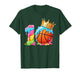 Cool 10 Year Old Basketball Player Birthday Ice Cream Party T-Shirt