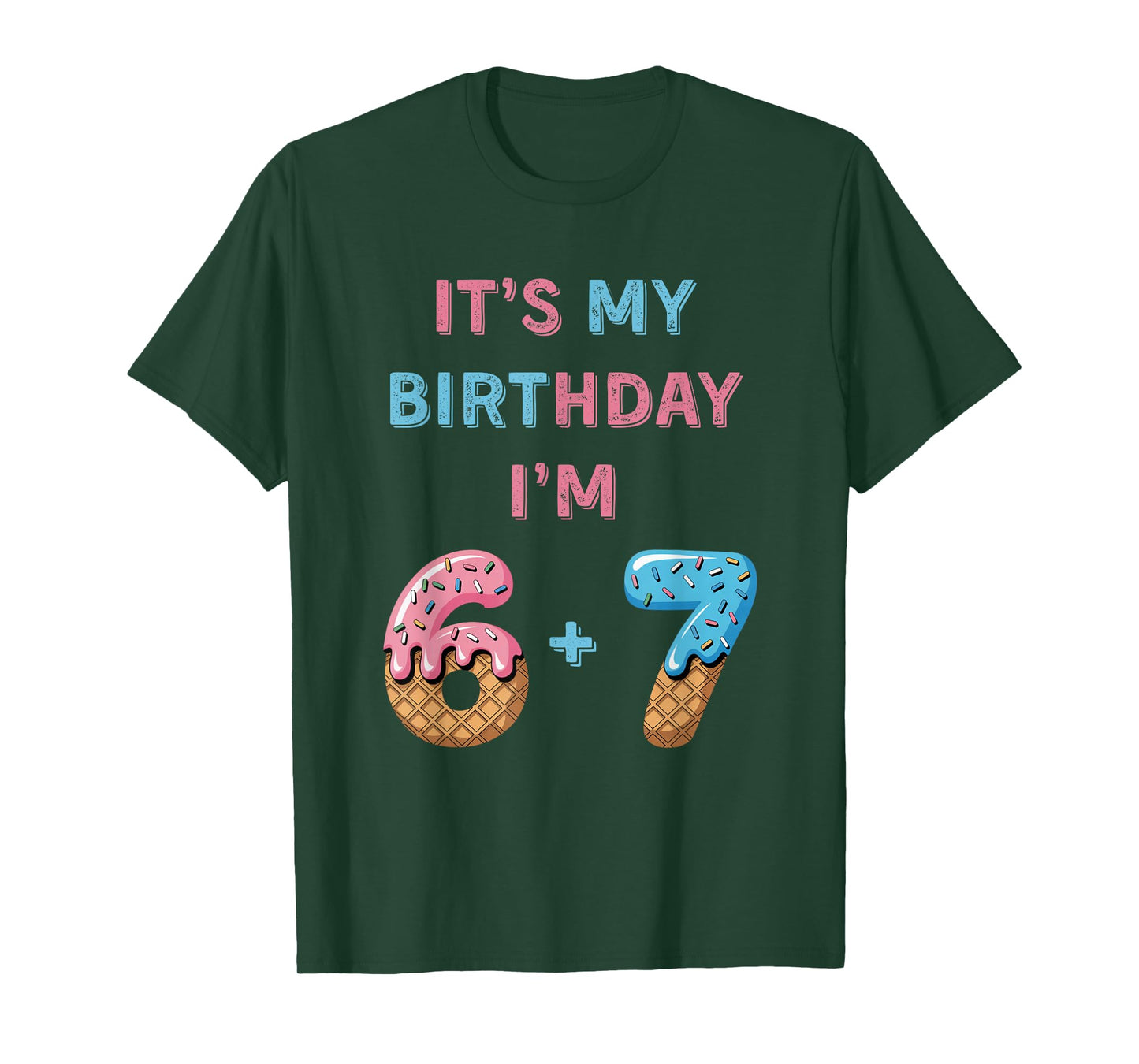 Funny 6 7 13th Birthday - 13th Birthday Six Seven 6-7 T-Shirt