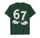 Funny Six Seven 6 7 Meme Gen Alpha Slang 6 7 Hands Boys Men T-Shirt