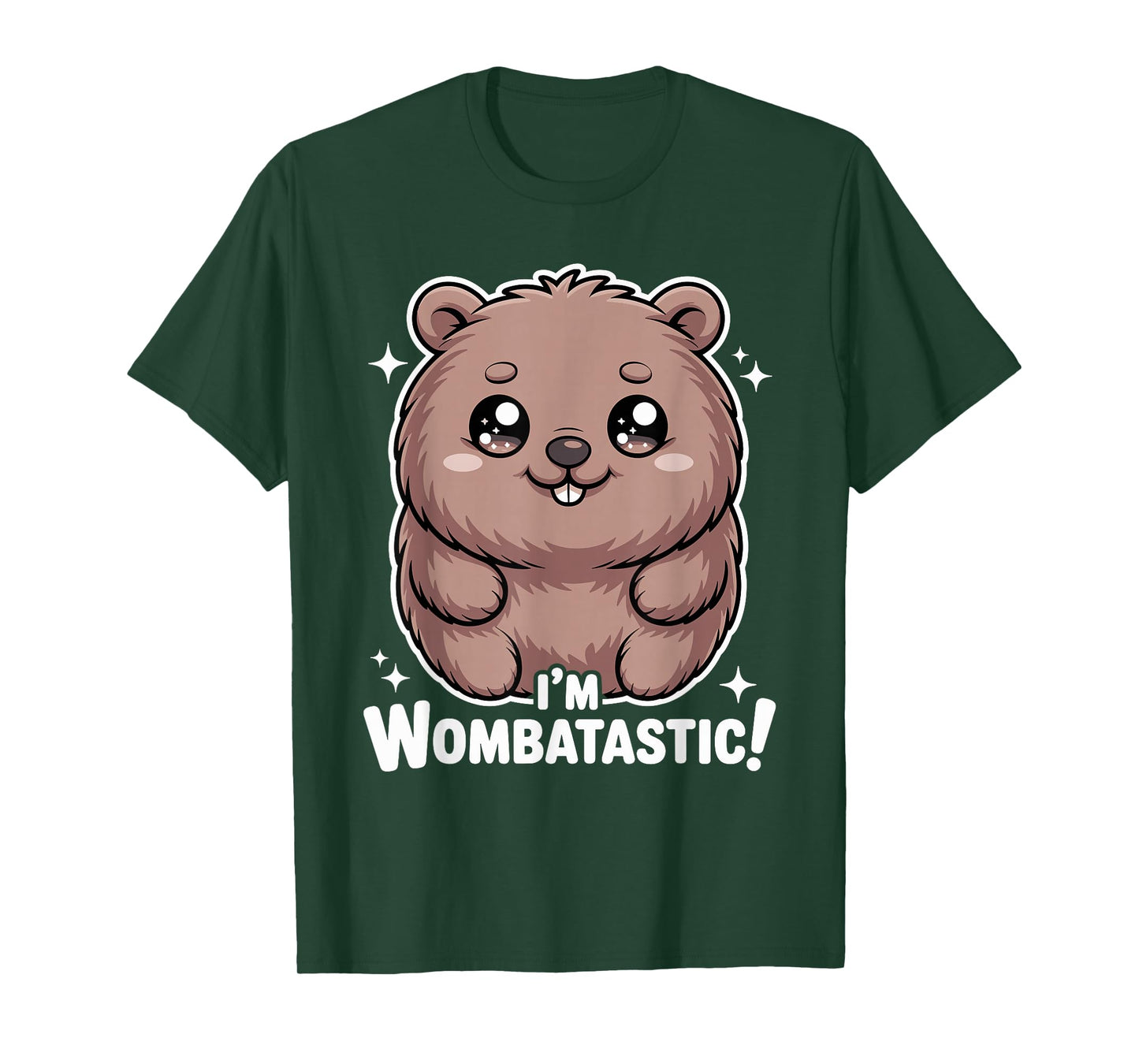 I'm Wombatastic Cute Wombat Charm T-Shirt