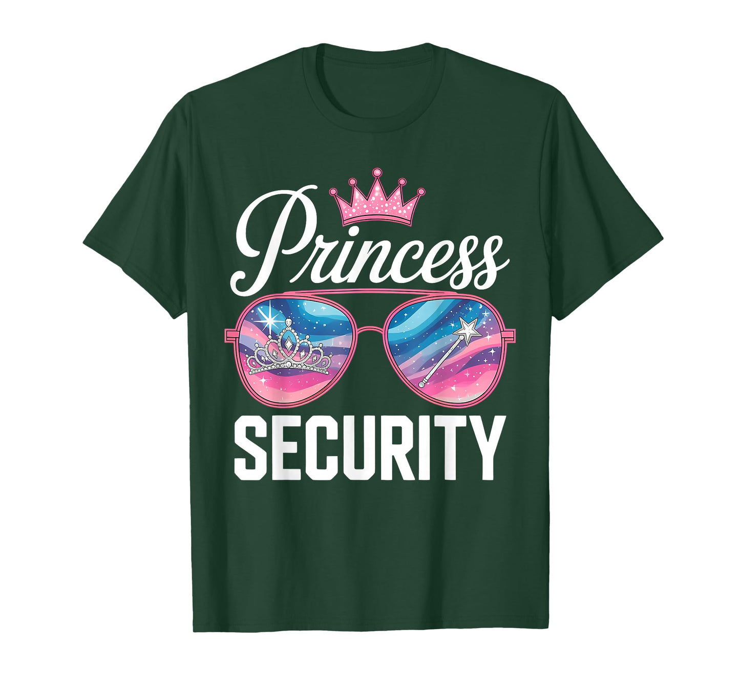 Princess Security Birthday Party Matching Family Men Boys T-Shirt