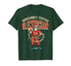 Funny Shockingly Festive Electrician Vintage Christmas Santa T-Shirt