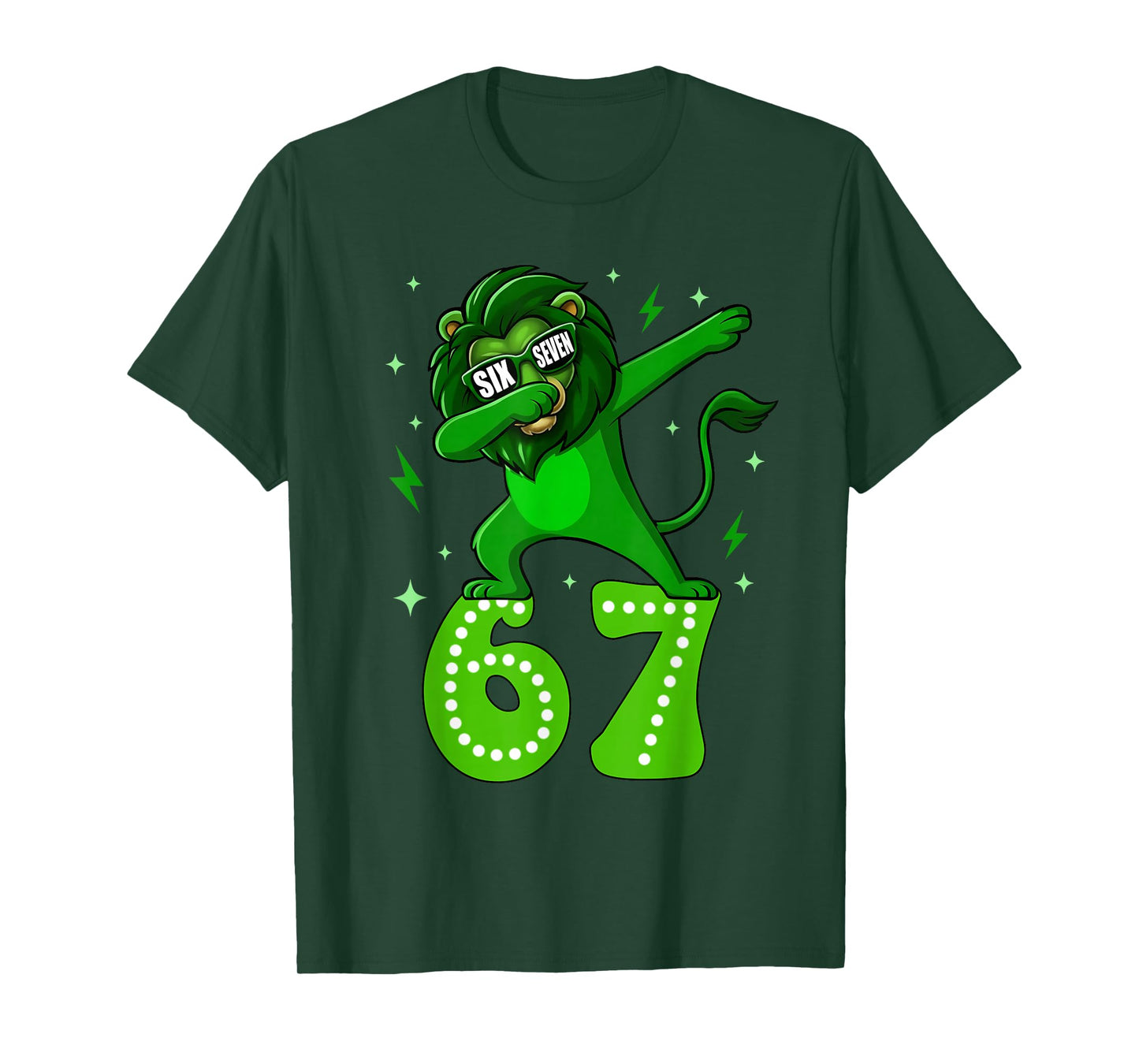 Funny Six Seven 67 Isibindi Pride Gift for Men Women Kids T-Shirt