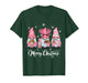 Cute Gnomes Merry Christmas Light Family Gnome Xmas Matching T-Shirt