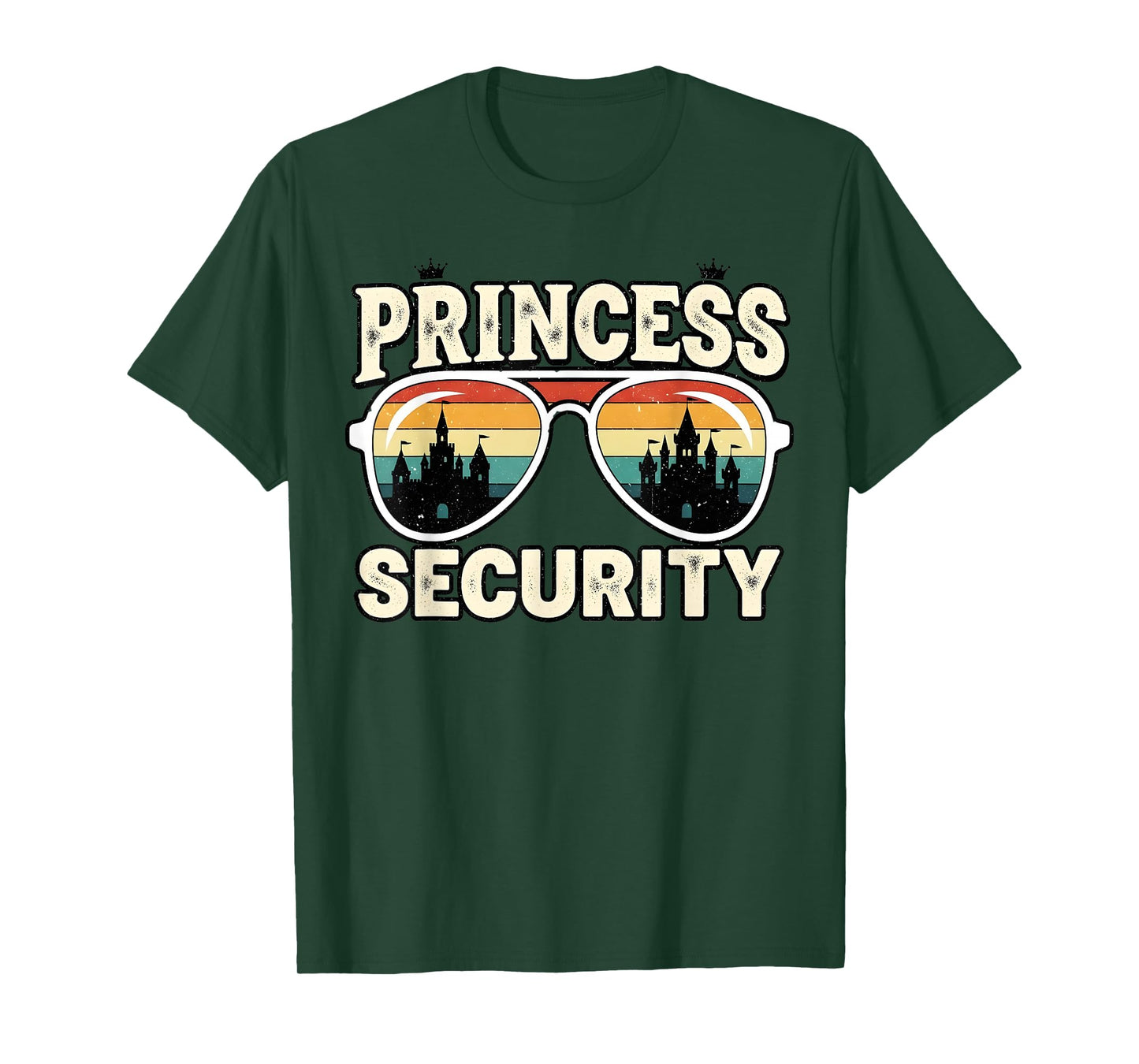 Princess Security Protection Castle Royal Birthday T-Shirt