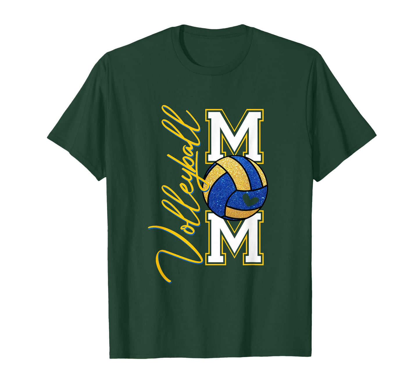 Volleyball Mom Sports Lover Gameday Mother's Day Mama Mommy T-Shirt