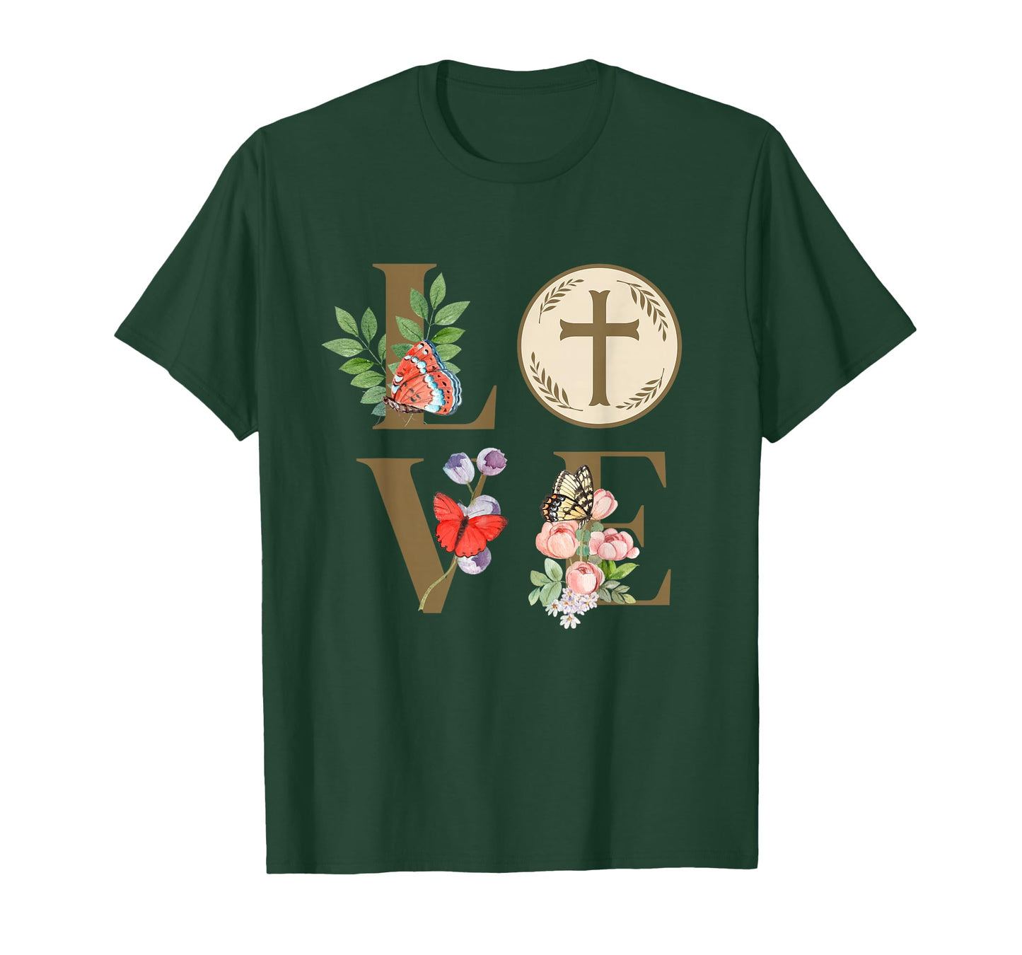 Love Eucharist 1st First Communion Christian Women Girls T-Shirt