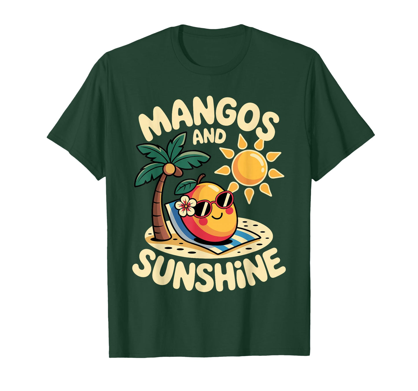 Mango Design for Men Women Vegan Mango Lover Mango Fruit T-Shirt