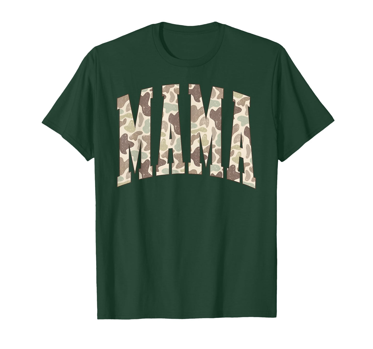Mama Camouflage Mommy Funny Happy Mother's Day Mom Life T-Shirt