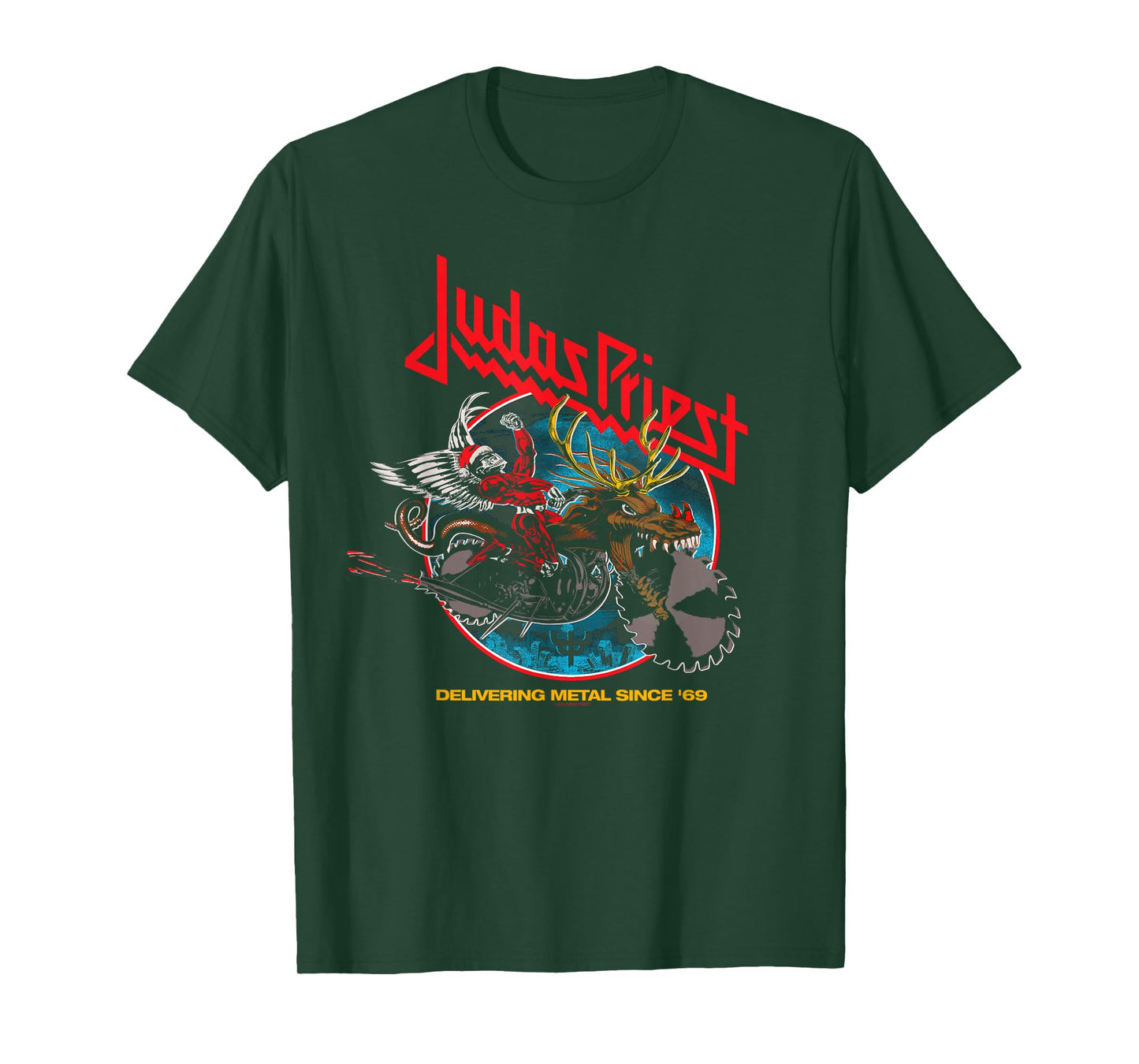 Judas Priest – Painkiller Holiday Circle T-Shirt