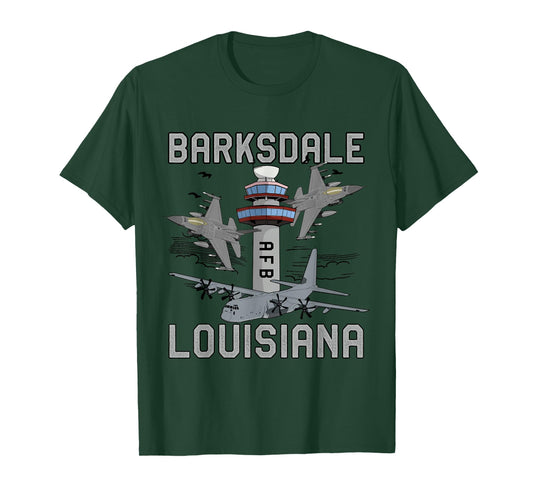 Barksdale AFB Louisiana Air Force Base Fighter Jets Vintage T-Shirt