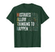 Mistakes Allow Thinking to Happen Math Funny Acronym T-Shirt