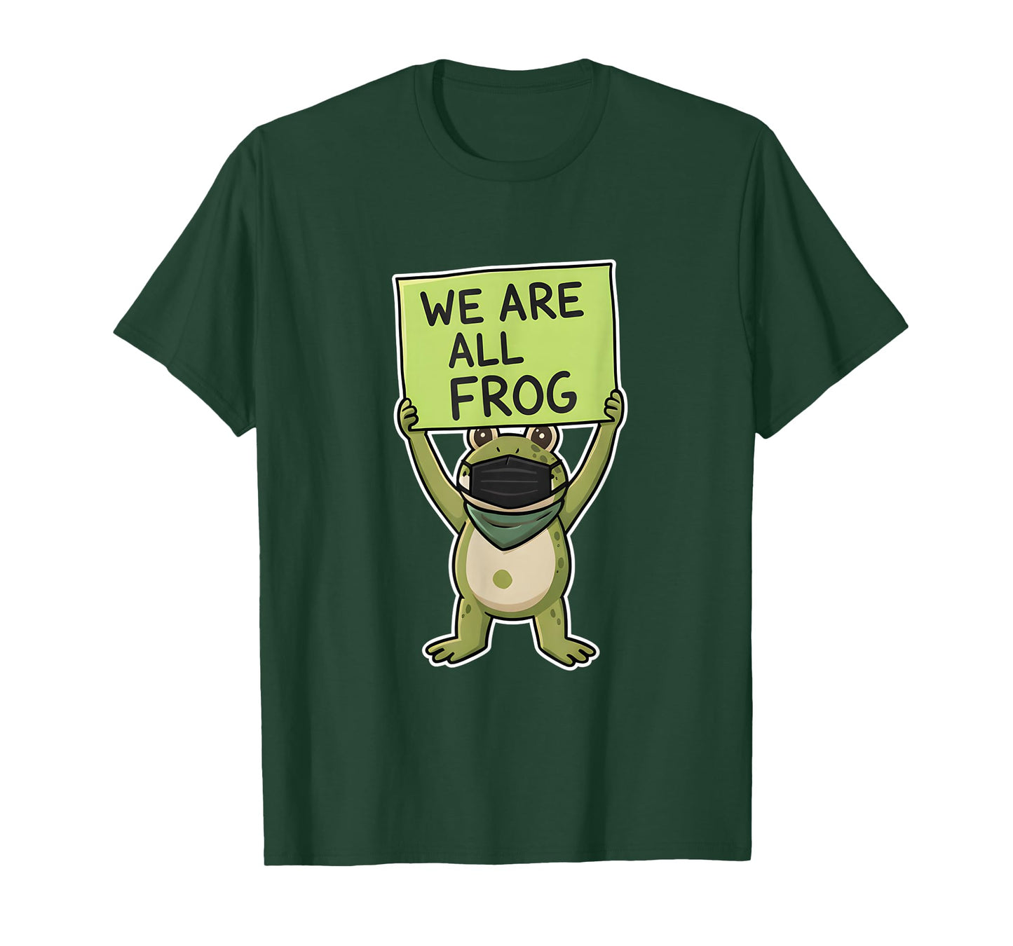 Retro Portland We are All Frog Design T-Shirt