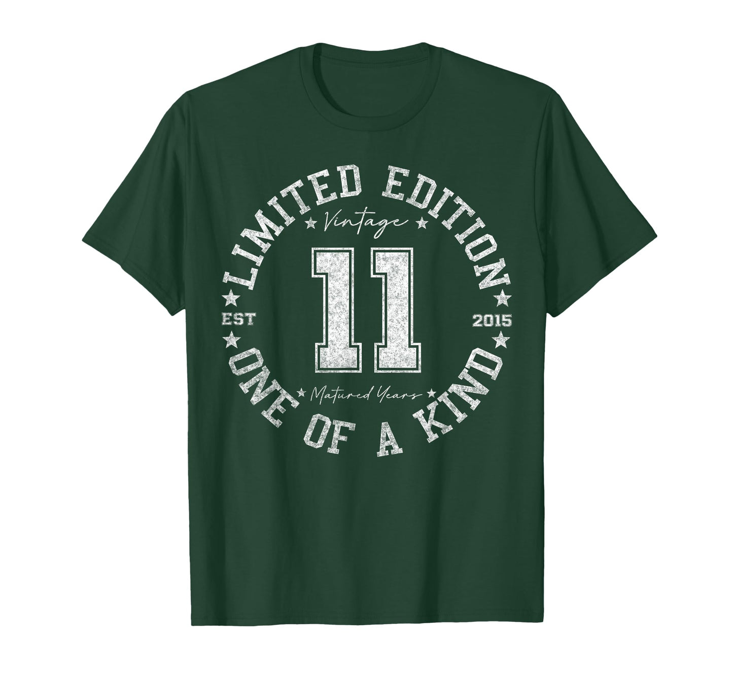 11 Year Old Gifts Vintage 2015 Limited Edition 11th Birthday T-Shirt