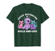 Pastel Goth Voodoo Doll and Cats Pastel Goth Women Girl Teen T-Shirt