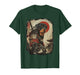 Samurai Rottweiler Dog Lover Vintage Mens Graphic T-Shirt