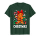 Christmas Merry Xmas Candy Cane Gingerbread Couples Pajama T-Shirt