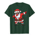 Funny Dabbing Santa Xmas Lights Men Boys Girls Christmas T-Shirt