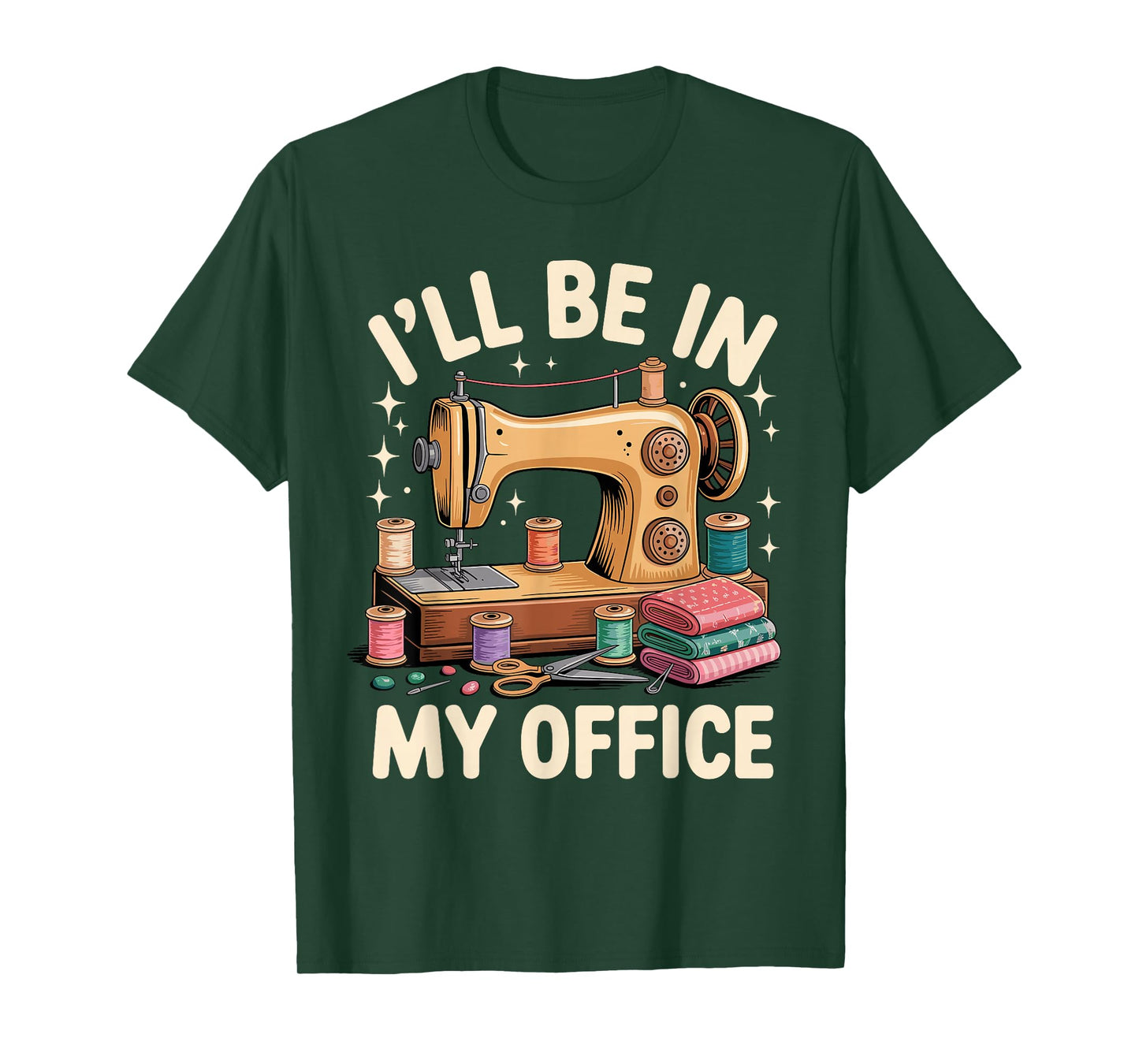 Funny Quilting Art for Men Women Cat Quilt Sewing Quilter T-Shirt