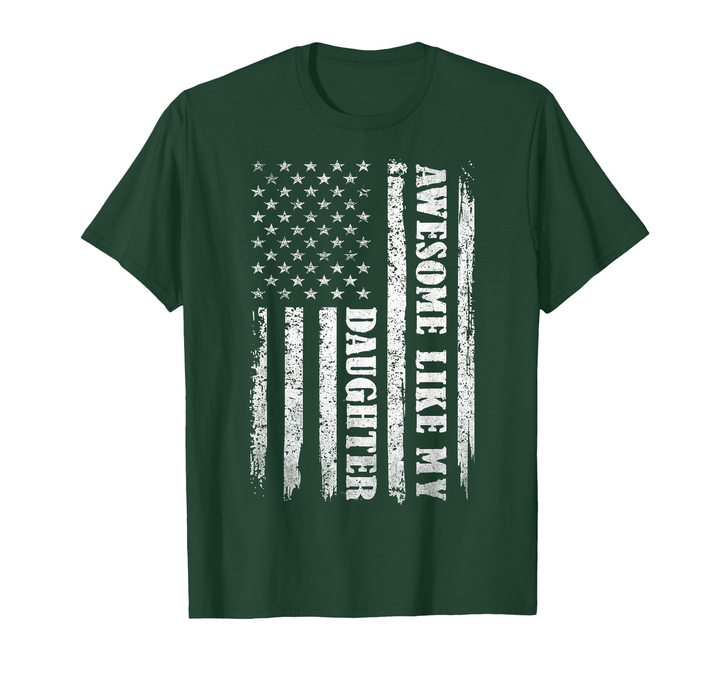 Awesome Like My Daughter Gifts Men Funny for Dad Fathers Day T-Shirt