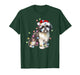 Shih Tzu Dog Christmas Lights Xmas Cute T-Shirt