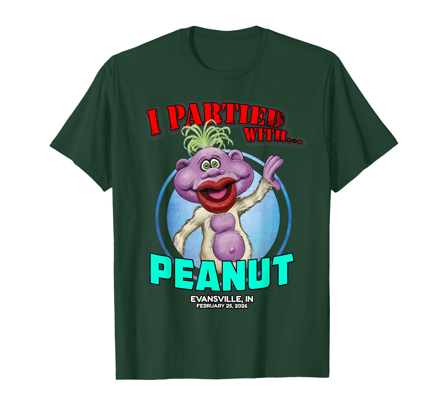 Peanut Evansville, in (2026) T-Shirt