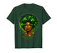 Irish African American Female St Patricks Day Women Black T-Shirt