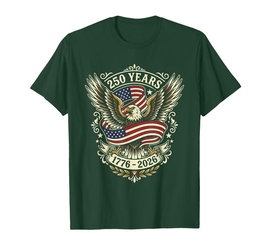 Semi Quincentennial Patriotic USA T-Shirt