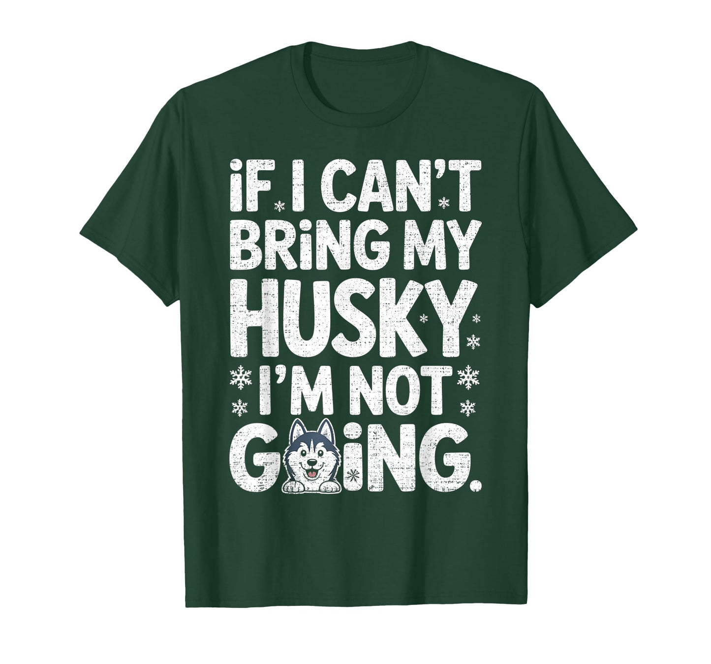 Best Husky for Men Women Siberian Huskies Dog Lover Trainer T-Shirt
