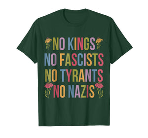 No Kings Patriotic Men Women Liberty T-Shirt T-Shirt