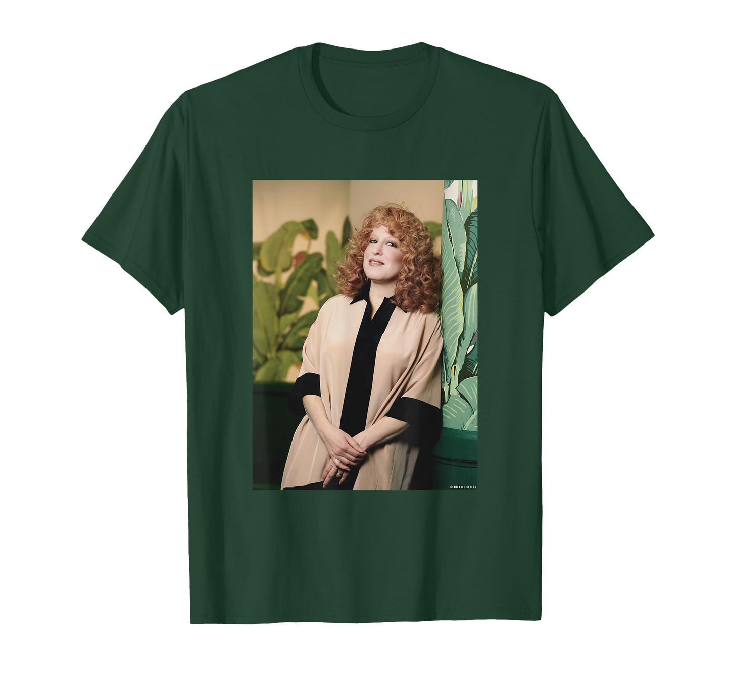 Bette Midler Hocus Pocus Actor 1990 by Michael Grecco T-Shirt