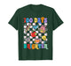 100 Days Brighter Checkered 100th Day of School Teacher Girl T-Shirt