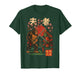 Bigfoot Samurai Alien Vintage Graphic Ukiyo-e T-Shirt
