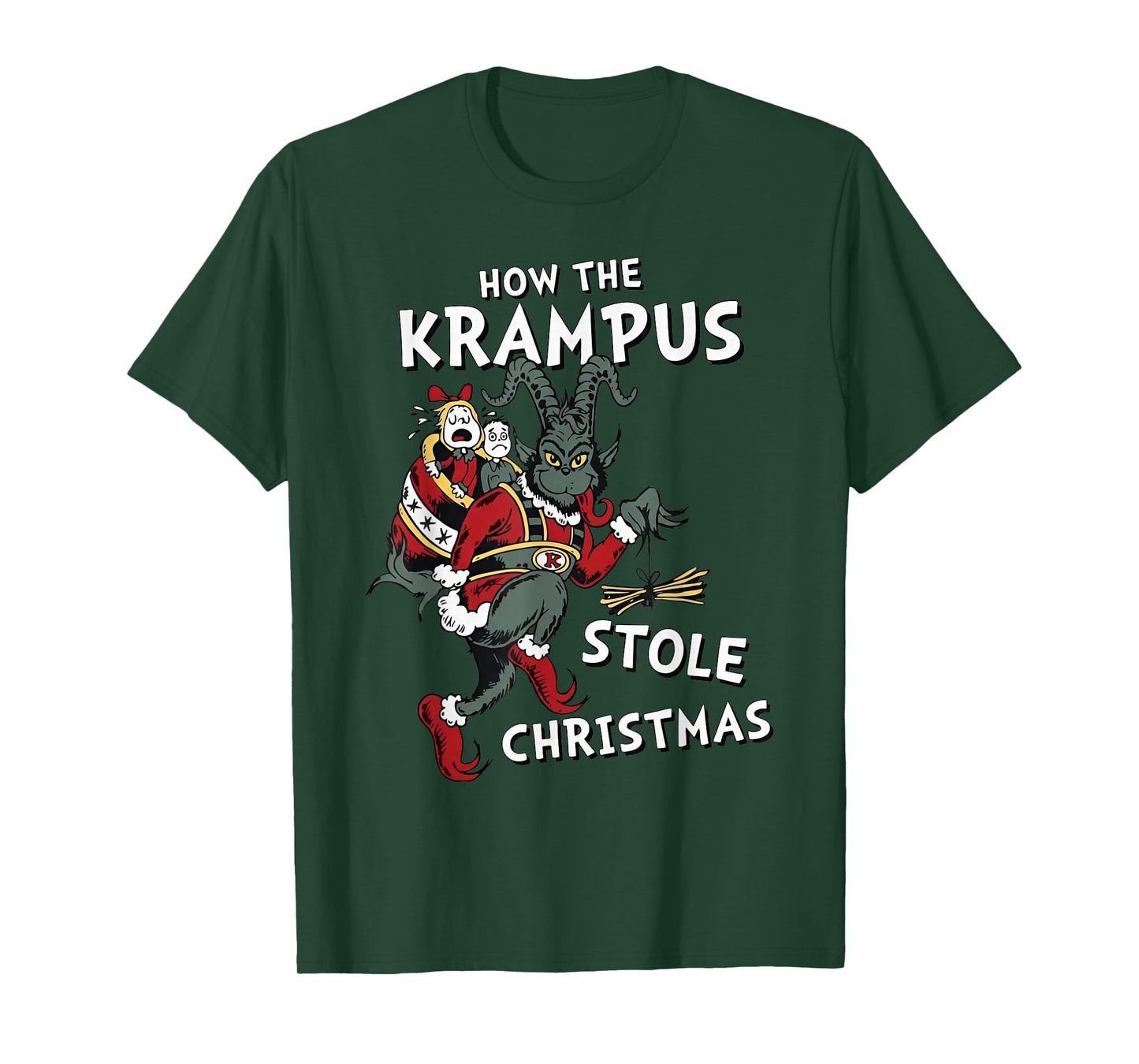 How The Krampus Stole Christmas T-Shirt