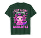 Axolotl Kawaii Just A Girl Who Loves Axolotls Girls Kids T-Shirt
