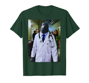 Pigeon Doctor Walking Down Hallway Meme T-Shirt