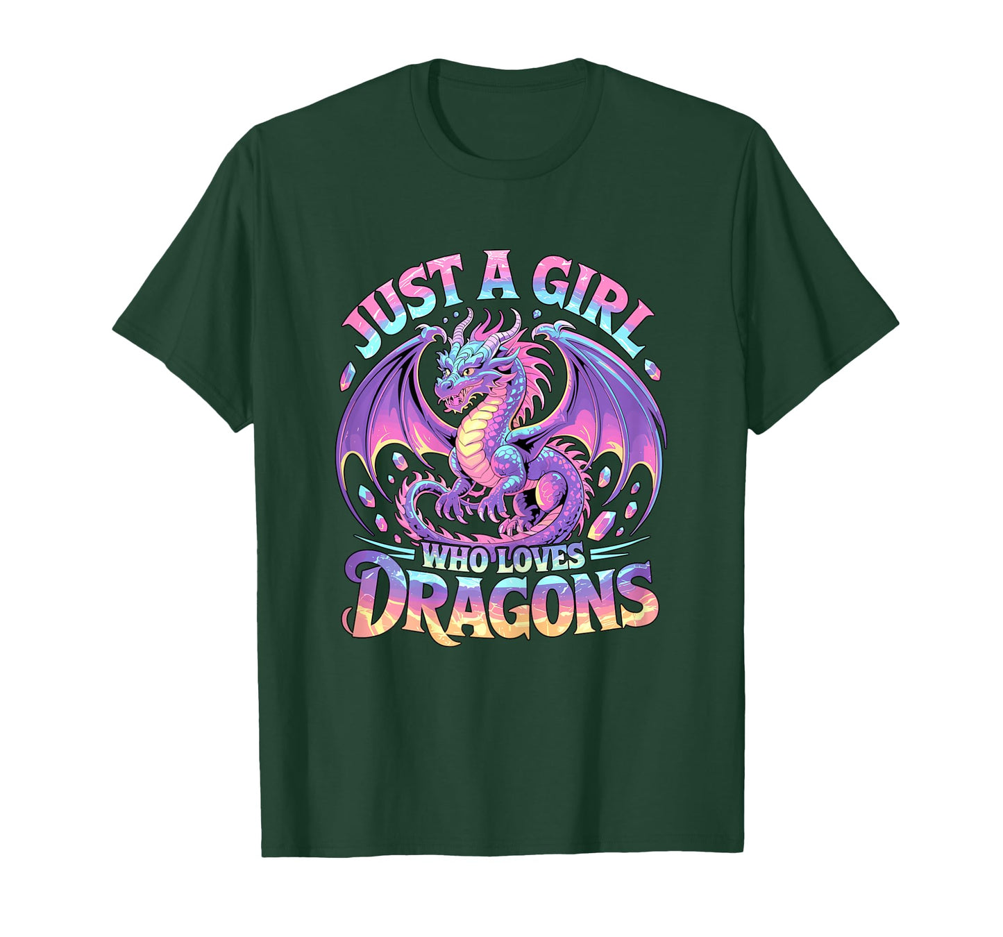 Just A Girl Who Loves Dragons T-Shirt