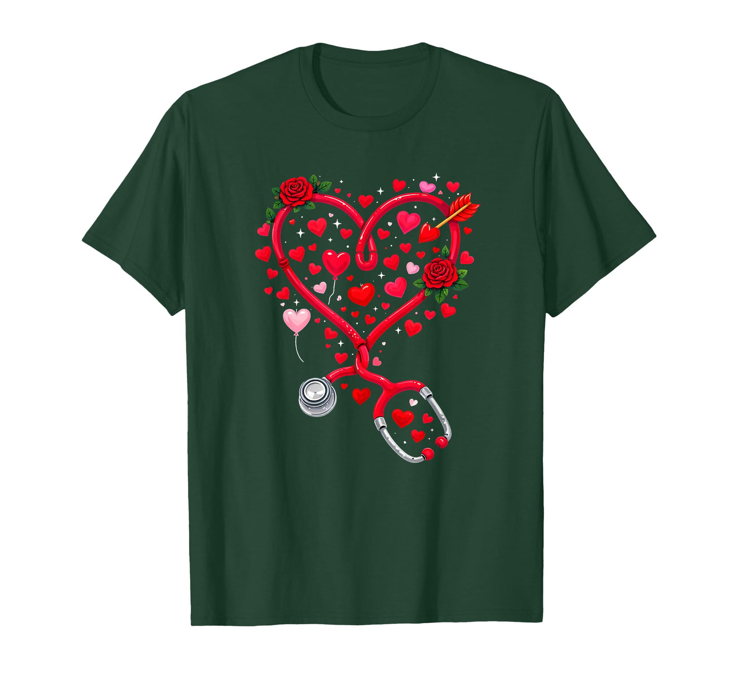 Nurse Valentines Cute T-Shirt
