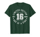 Vintage 2010 Limited Edition 16th Birthday 16 Years Old T-Shirt