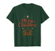 Merry Christ Mas Christian Christmas Jesus Christmas Family T-Shirt