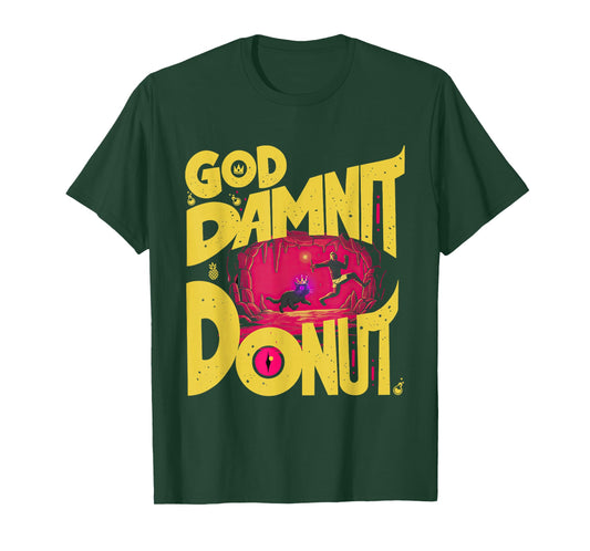 Goddammit Donut Funny Book Lover for Men Woman T-Shirt