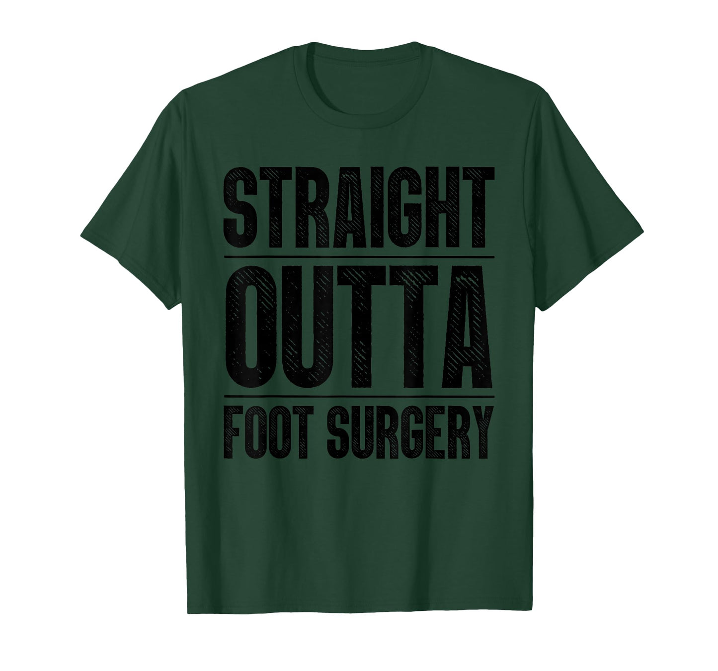 Post Foot Surgery Art for Men Women Get Well Foot Surgery T-Shirt