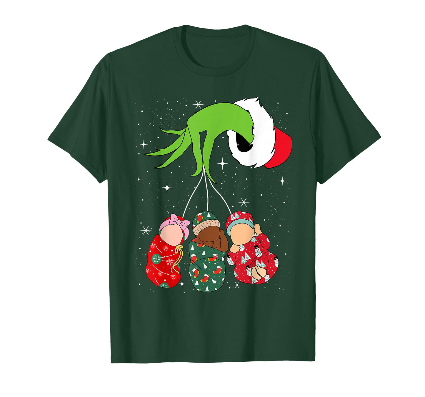 Labor & Delivery Nurse Xmas Pajamas Holiday Merry Christmas T-Shirt
