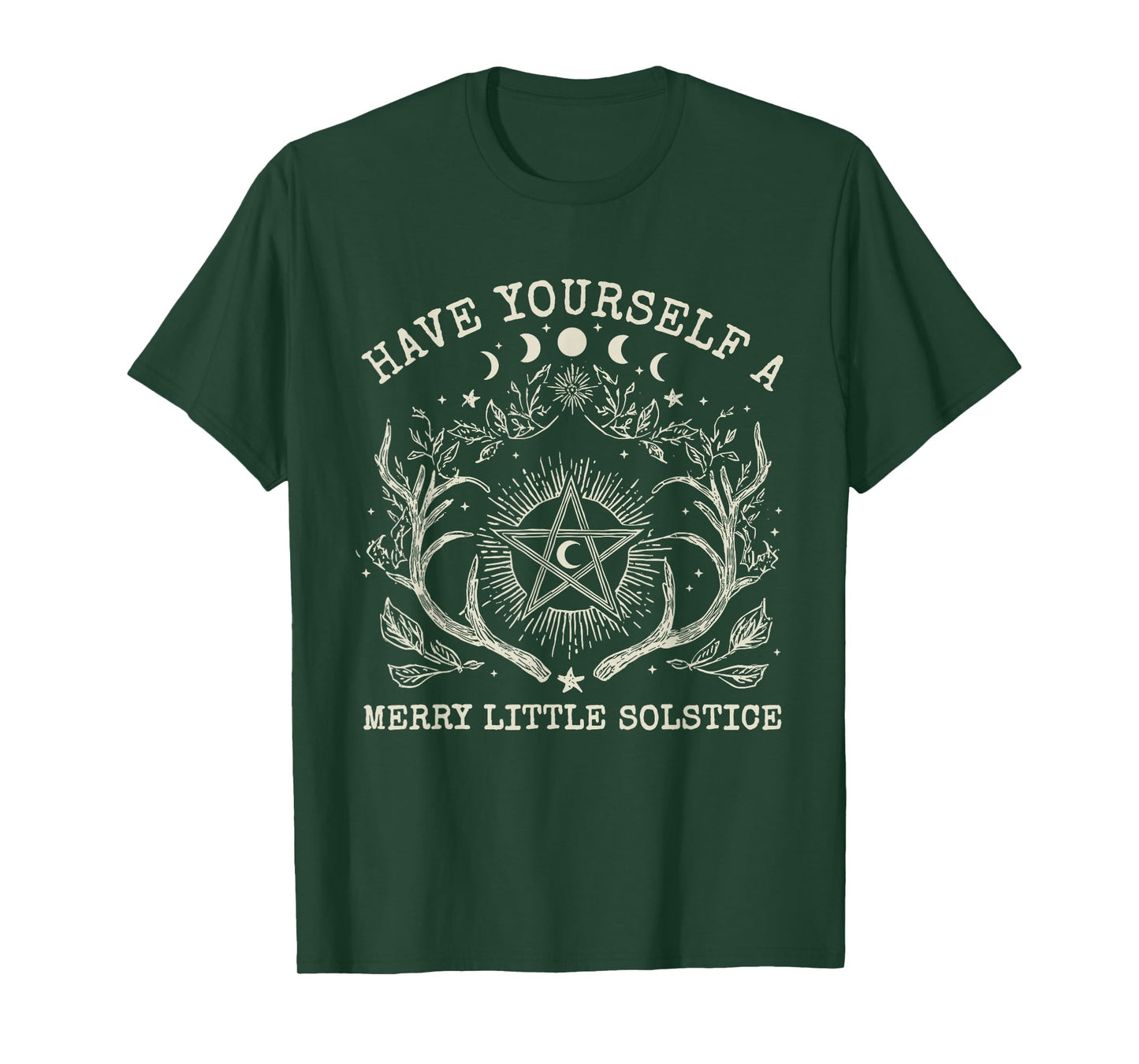 Have Yourself A Merry Little Solstice Christmas Pagan Yule T-Shirt