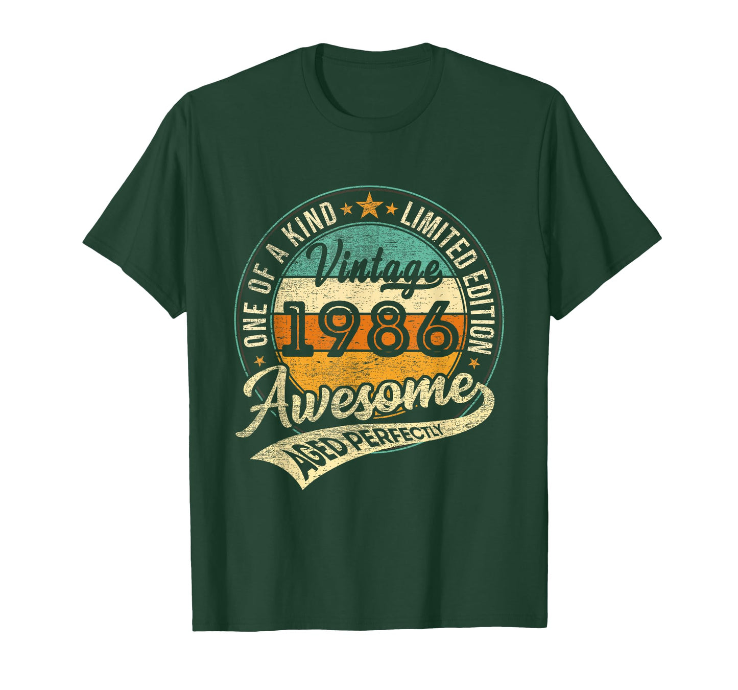 Vintage 1986 Limited Edition 40 Year Old Gifts 40th Birthday T-Shirt
